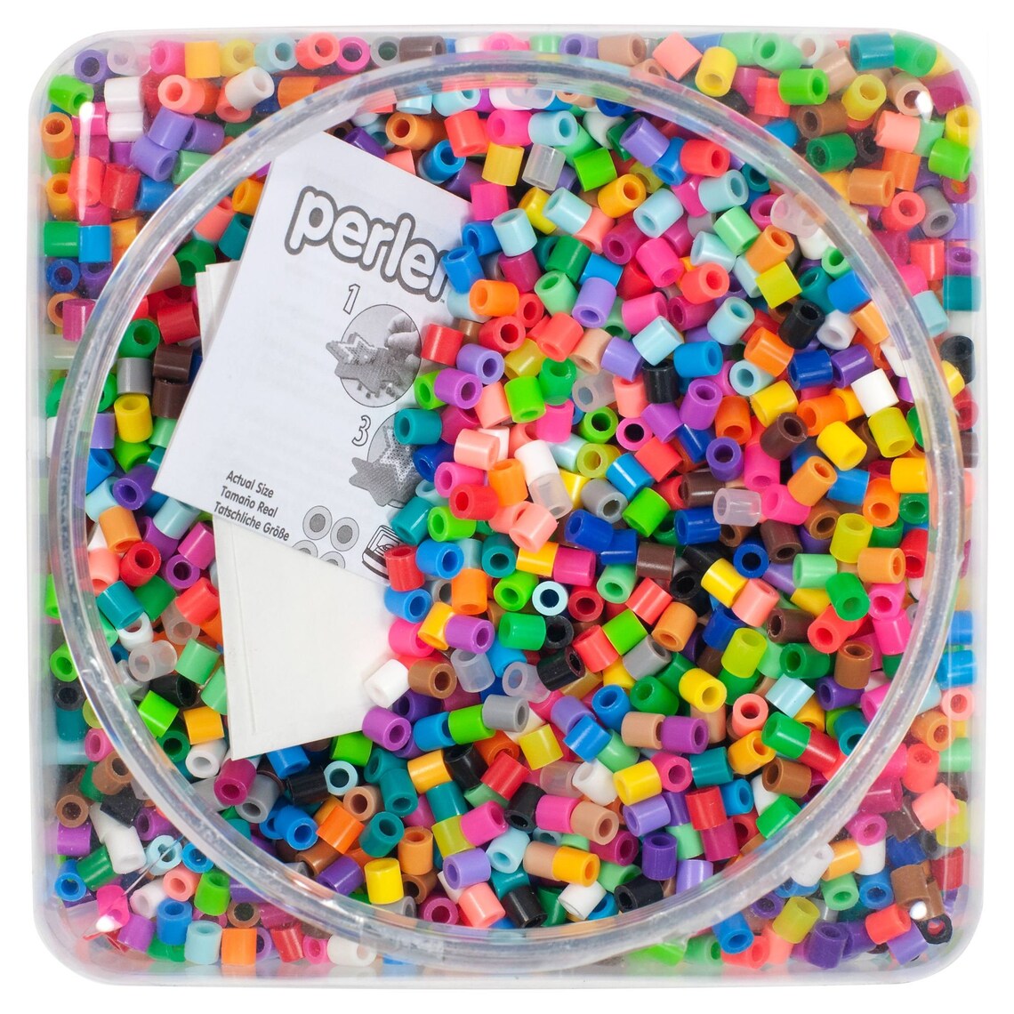 Perler Beads Assorted Multicolor Fuse Beads for Kids Crafts Etsy
