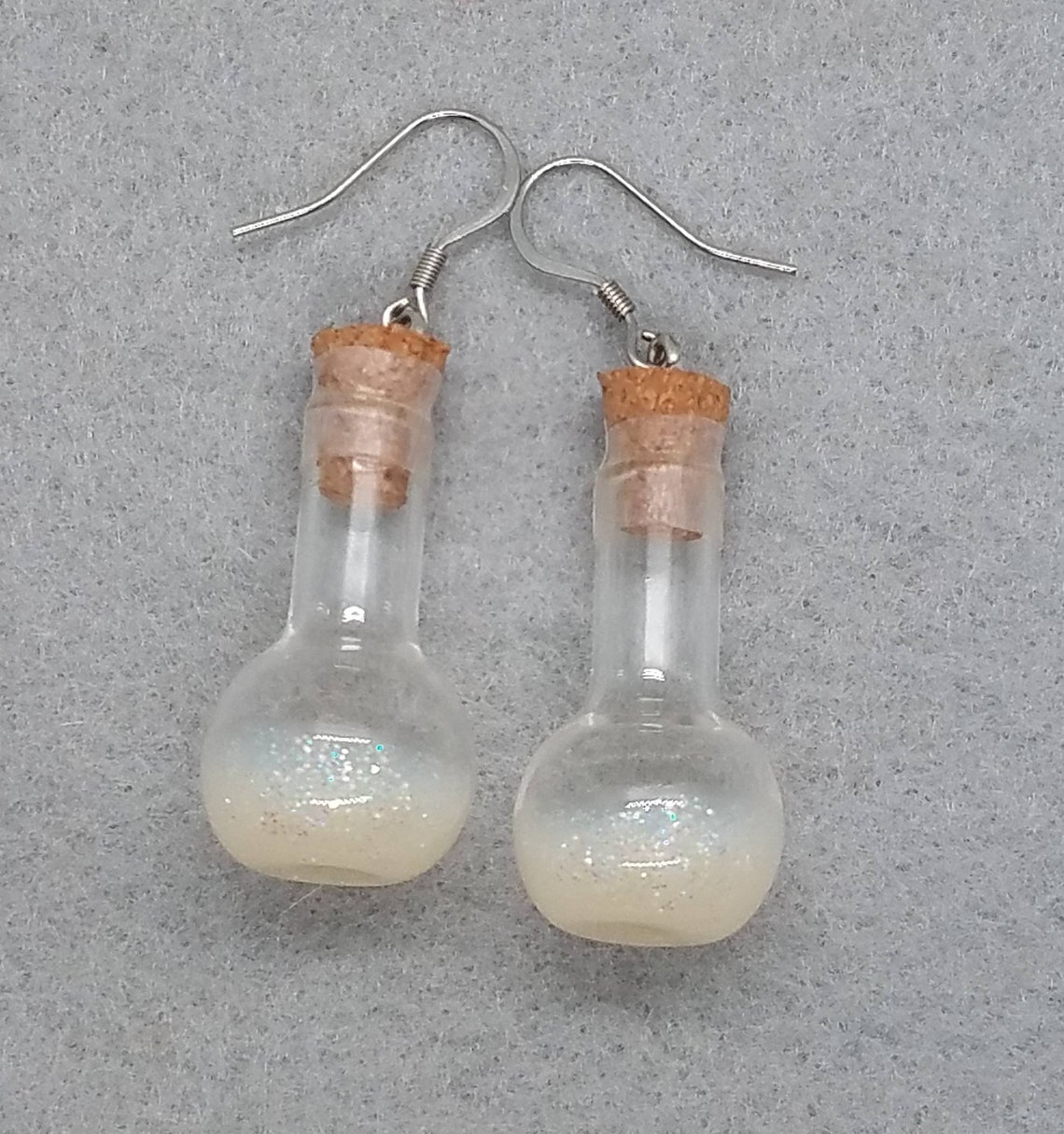 Test Tube Earrings Beaker Earring Science Teacher Gift Etsy