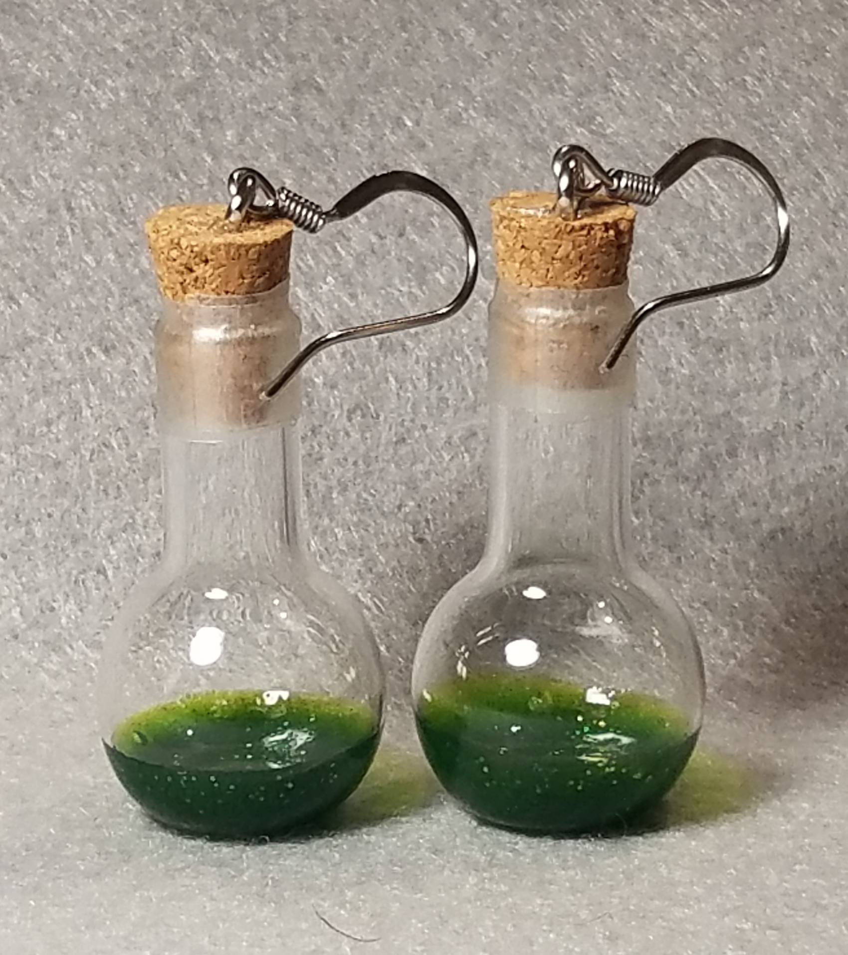 Test Tube Earrings Beaker Earring Science Teacher Gift Etsy