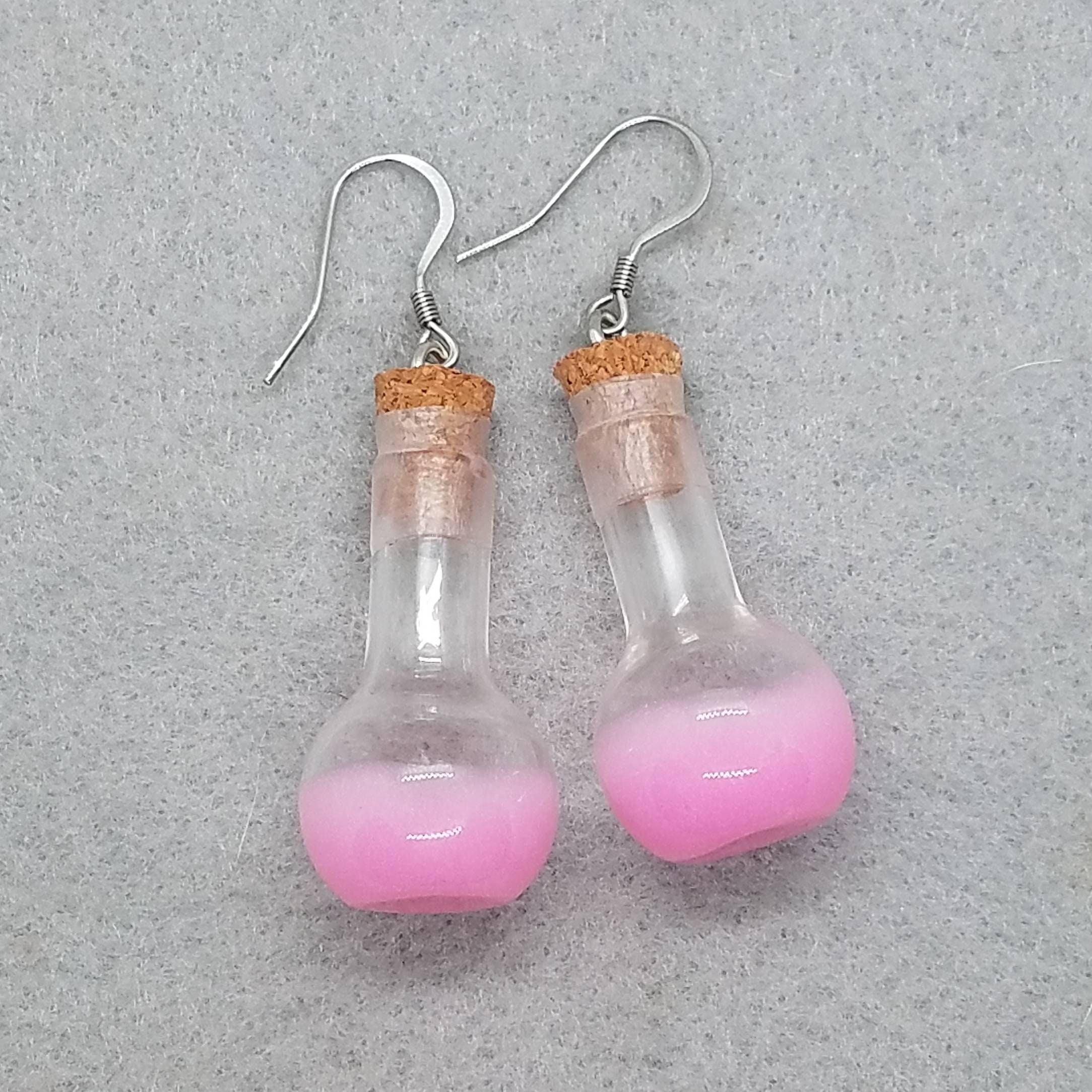 Test Tube Earrings Beaker Earring Science Teacher Gift Etsy