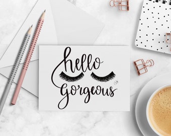 Hello Gorgeous Card