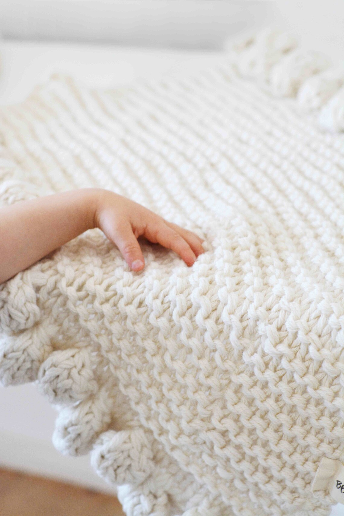 Aran Wool Stroller/car Seat/bassinet Blanket - Etsy