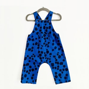 Summer Overalls, Graphic Printed Kids Dungarees,Toddler Overalls, Kids Overalls, Kids Clothes, Baby Clothes, Cotton Dungarees, Unisex Romper