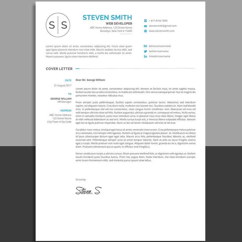 curriculum vitae et lettre de motivation