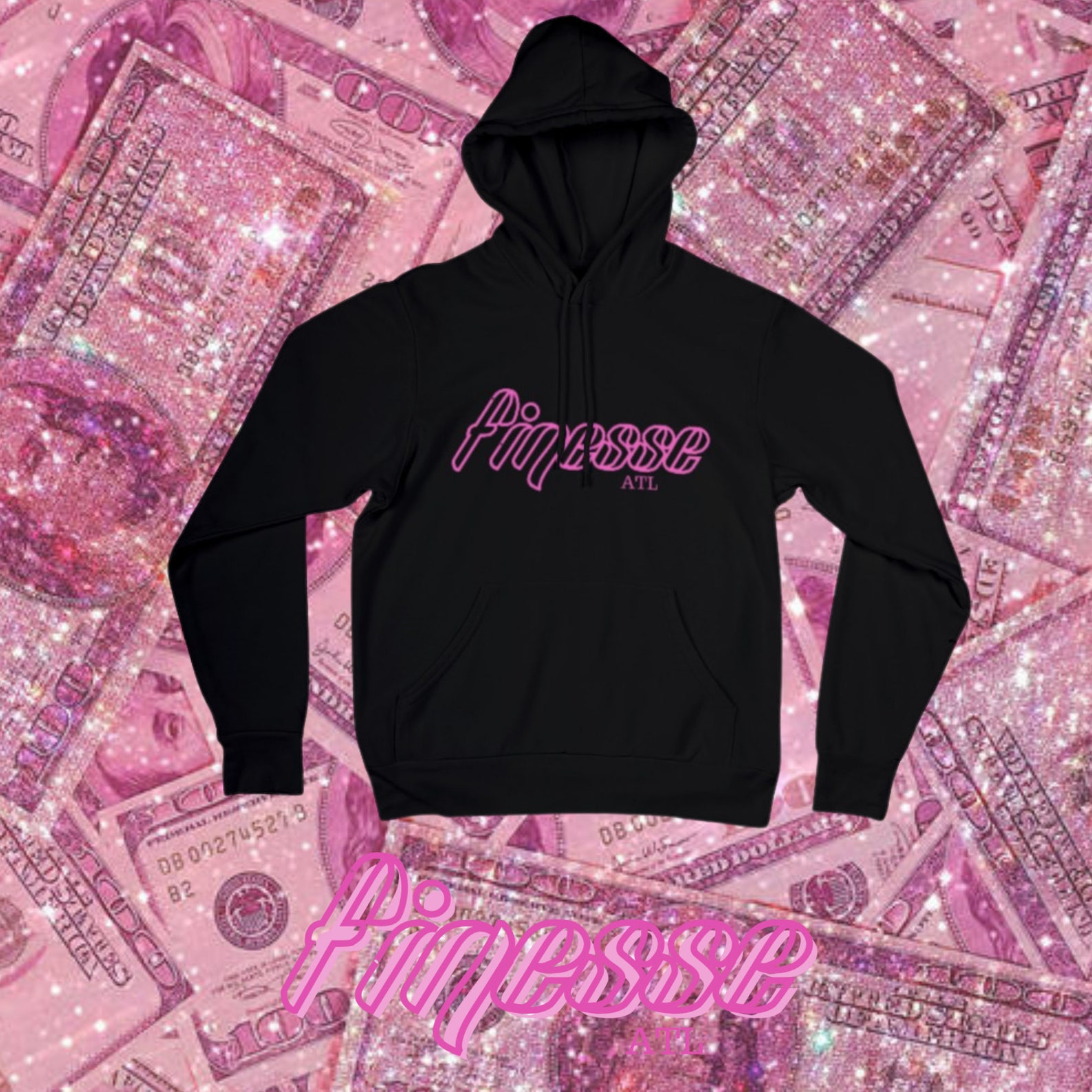 Finesse ATL Team Hoodie // Exotic Dance Wear, Stripper Outfits