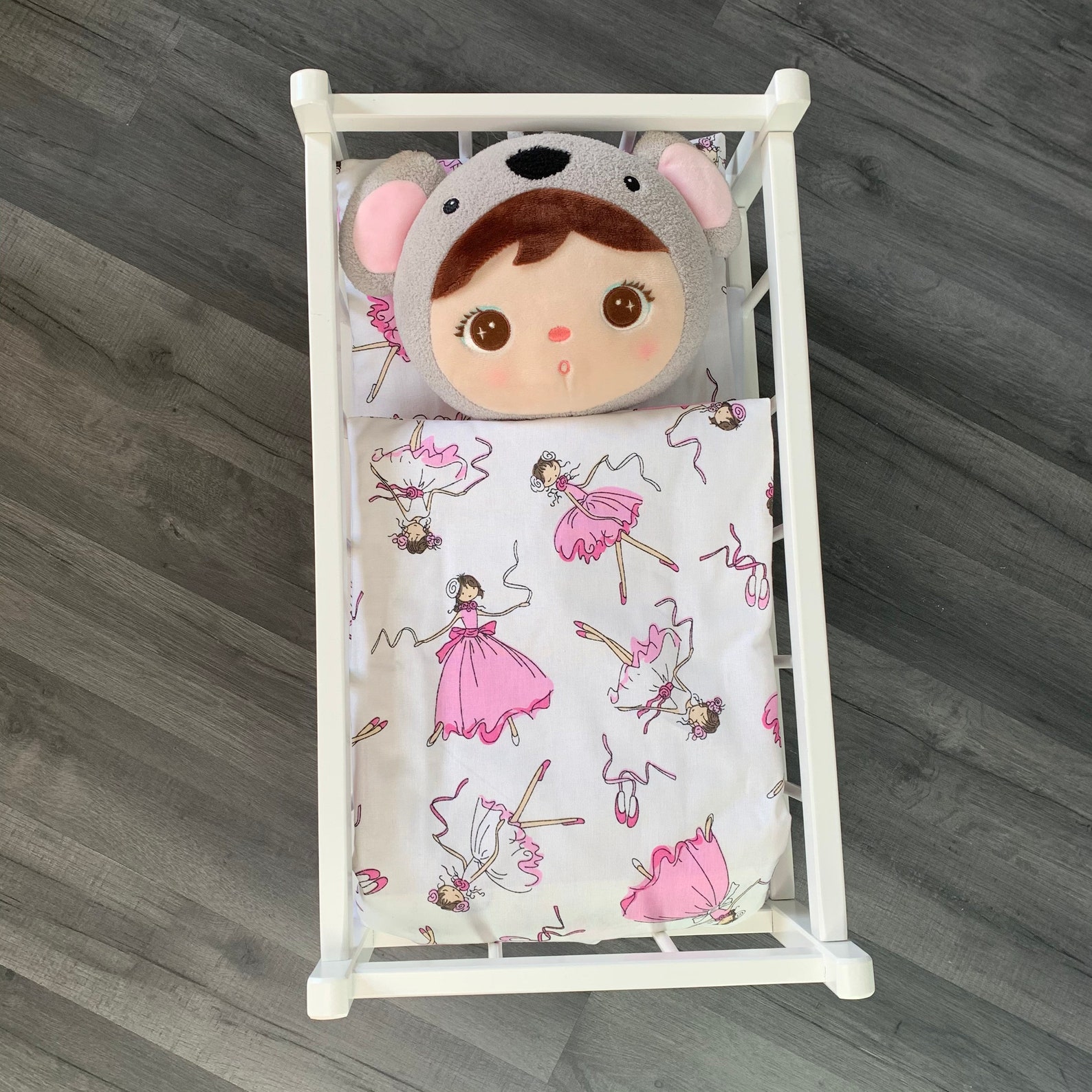Dolls Pram or Cradle Bedding Set Etsy