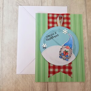 Gnome Christmas card