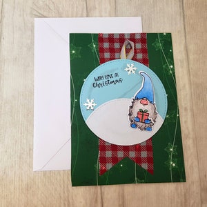 Gnome Christmas card