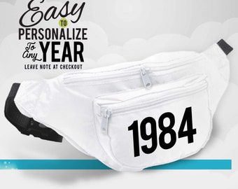 1984 35th birthday idea 35th birthday gifts 35th 35th birthday vintage 1984 35th birthday 1984 custom fanny pack fanny pack gift