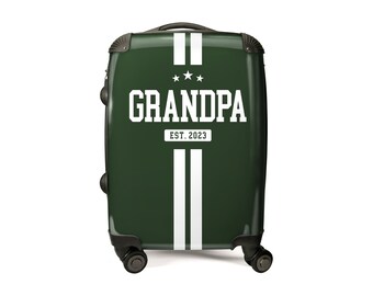 Personalized Name and Year Athletic Luggage | Carry-On Luggage | Athletic Suitcase | Custom Luggage | Personalized Luggage I Suitcase I Gift