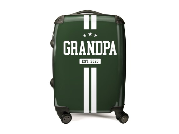 Carry on top luggage personalized