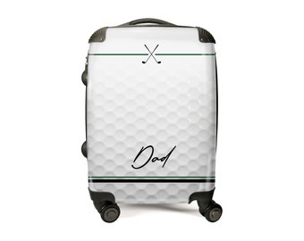 Personalized Golf Name Luggage | Carry-On Luggage | Golf Suitcase | Custom Luggage | Personalized Luggage I Suitcase I Carry-On I Golf