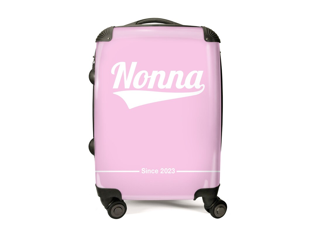 Personalized Name and Year Luggage Carryon Luggage Family Suitcase