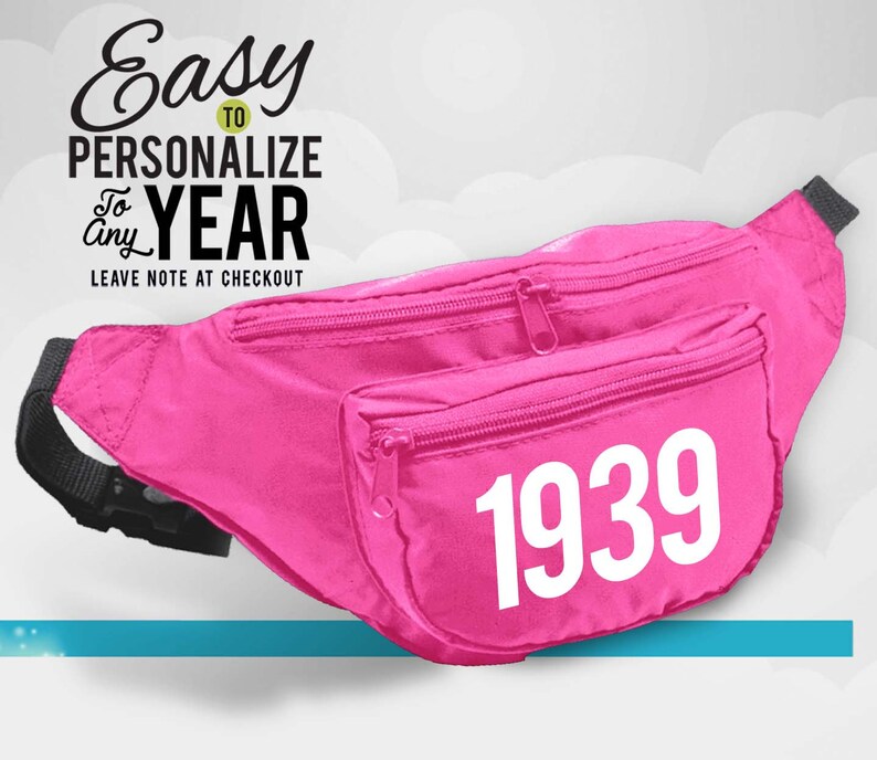 80th birthday 80th birthday gifts vintage 1939 80th custom fanny pack 1939 gift 80th birthday gift 1939 80th birthday fanny pack