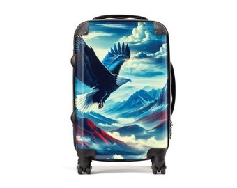 American Eagle l Eagle l USA l Father's Day | Carry-On Luggage | Animal Suitcase | Custom Luggage | Personalized Luggage I Suitcase | Travel