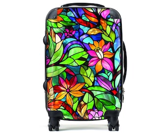 Vidrieras6 Equipaje / Accesorios de viaje únicos / Equipaje de mano / Maleta personalizada / Maleta personalizada l Equipaje de mano I Entusiasta de los viajes