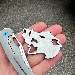 Nordic Wild Boar - EDC bottle opener tool, everyday carry popper - steel, copper, brass, titanium