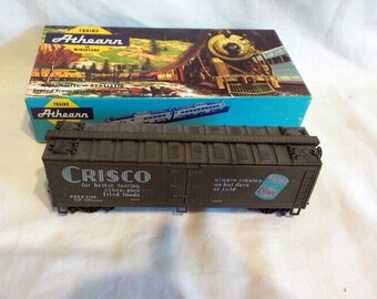 Vintage Athearn HO Train Car in Box CRISCO 40 Ft. WD Reefer