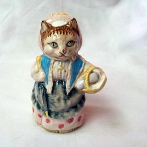 Beswick Beatrice Potter Kusin Ribby Kattfigur