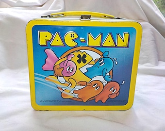 Metall PAC MAN matlåda 1980 utan termos