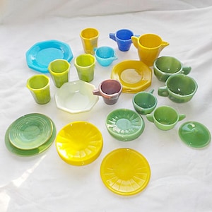 Akro Agate Dishes - Etsy