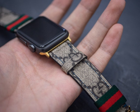 gucci floral apple watch band