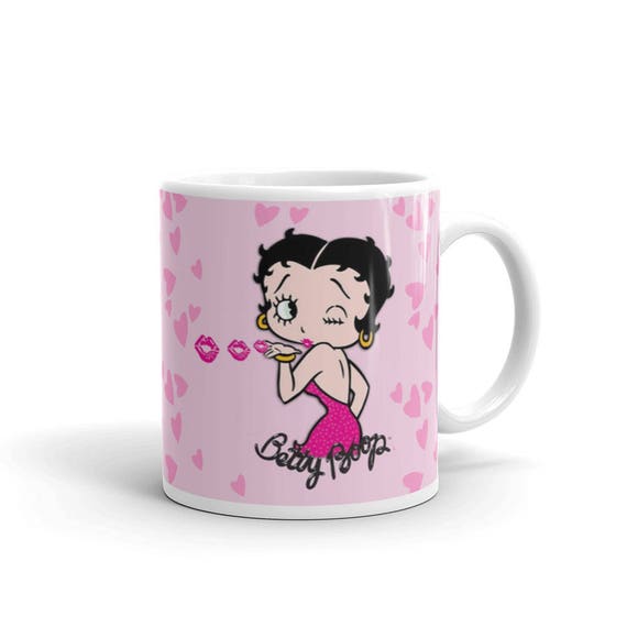 Betty Boop Blow Kiss Mug | Etsy