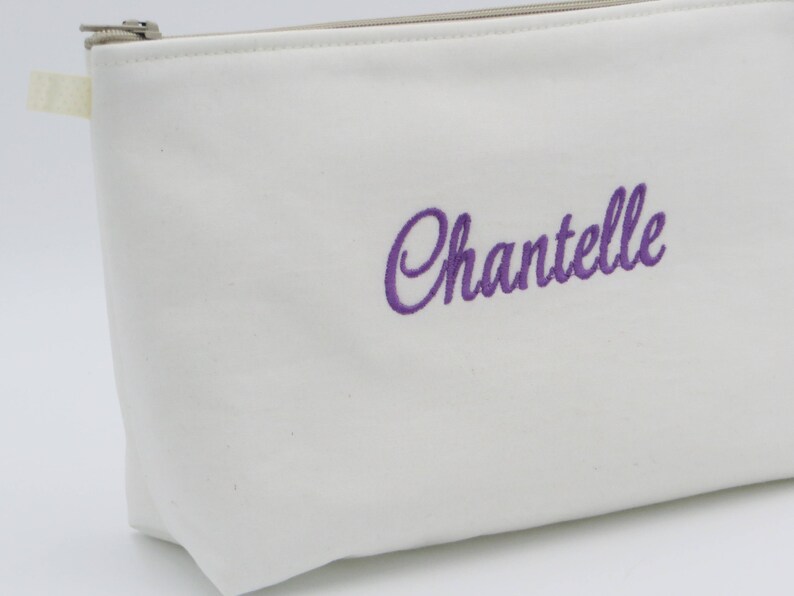 Personalised Embroidered Cosmetic Bag Womens Wash Bag with Etsy