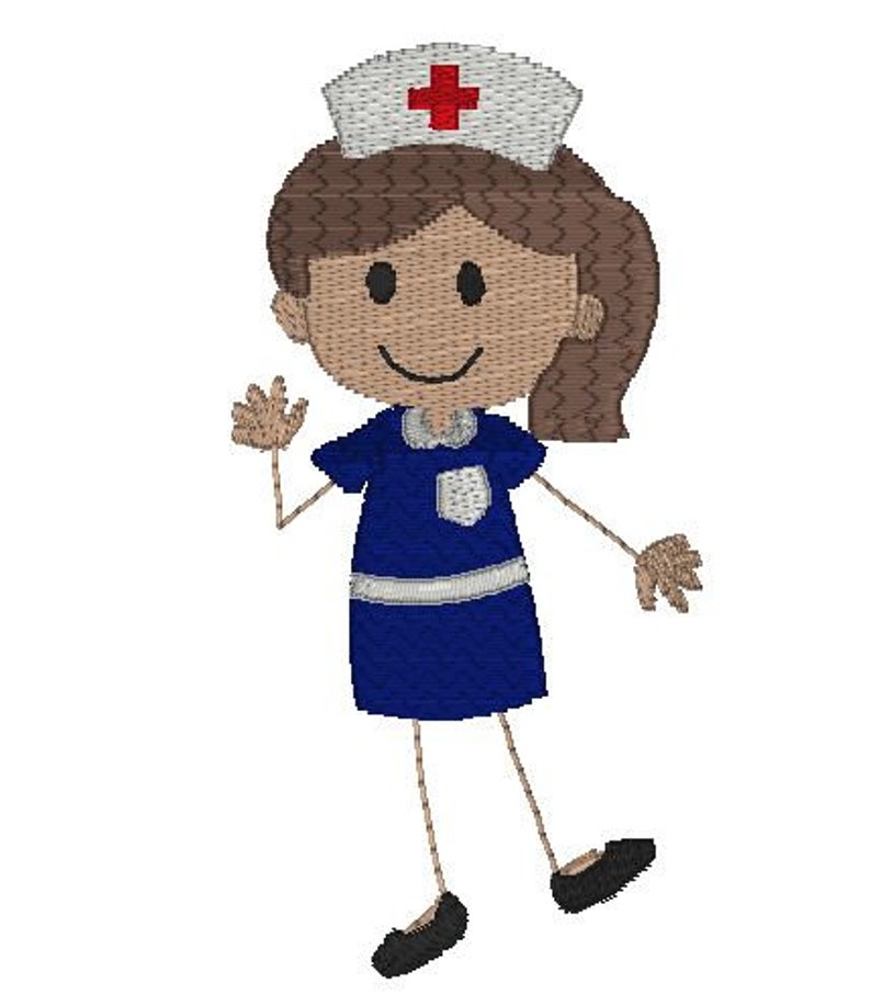 Machine Embroidery Designs for Nurses Nurse Uniform Hat Etsy