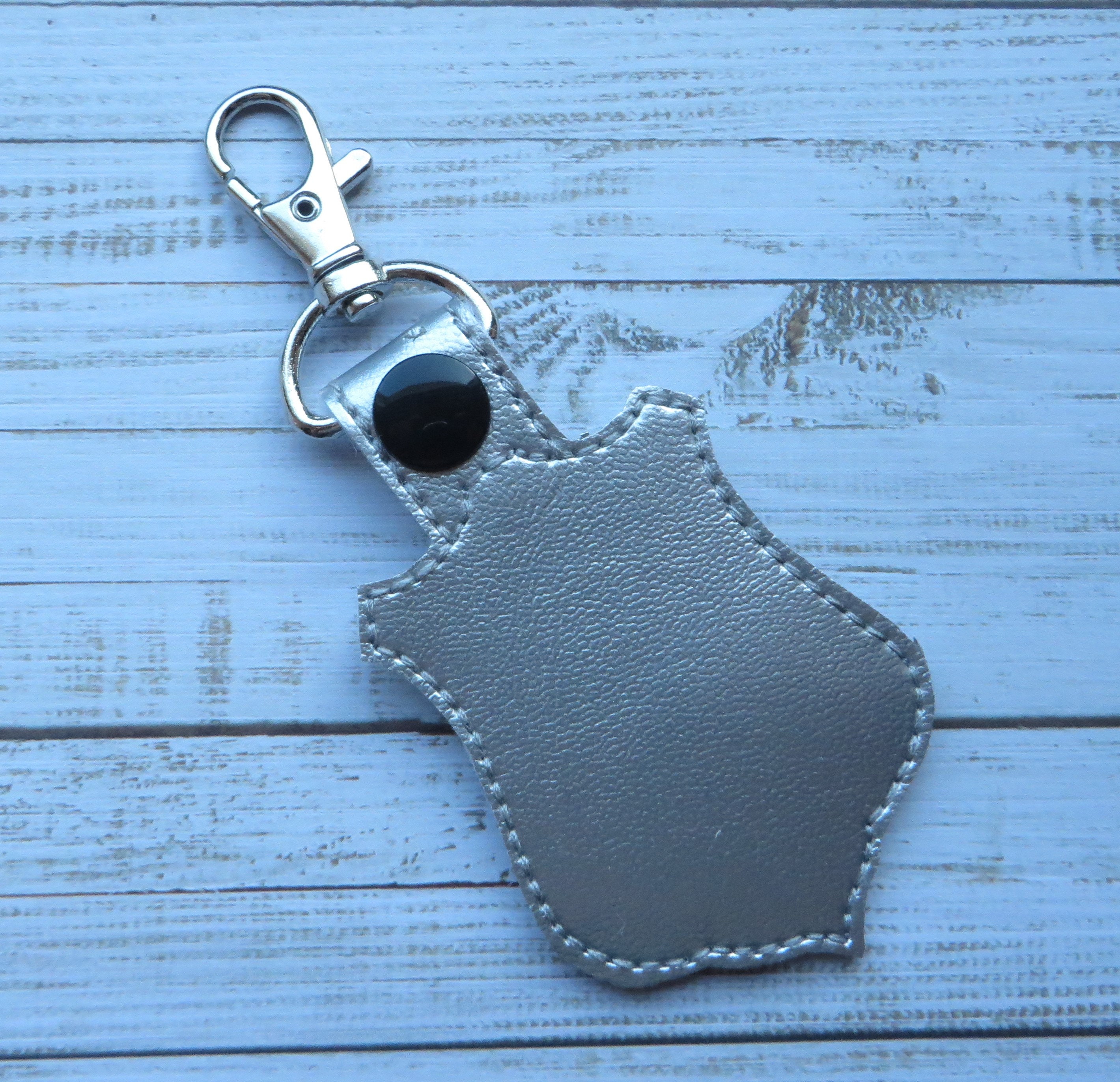 Machine Embroidery Key Fob Designs Set of 4 Blank Key Fob ITH Etsy UK