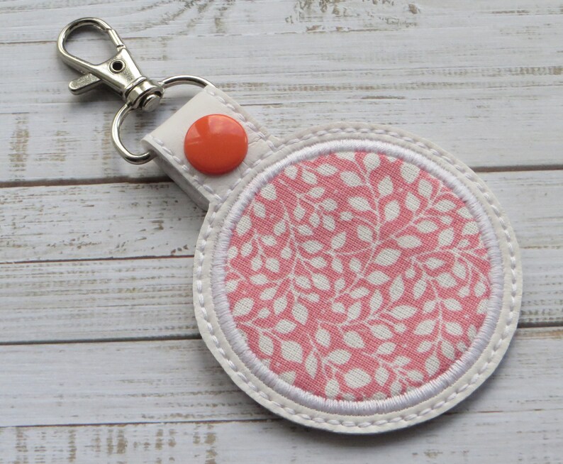 Machine Embroidery Key Fob Design Applique Blank Machine Etsy