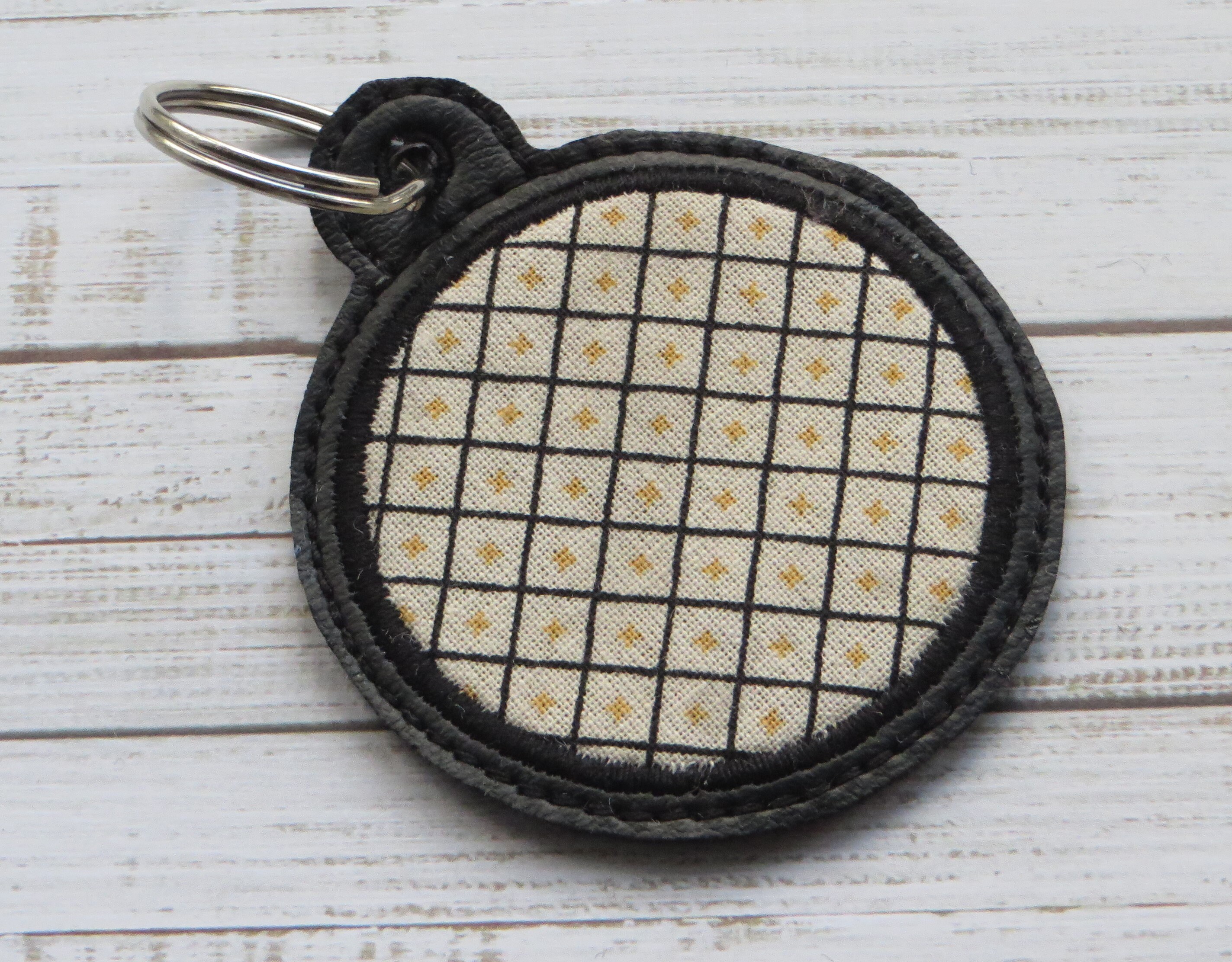 Machine Embroidery Key Fob Design Applique Blank Machine Etsy