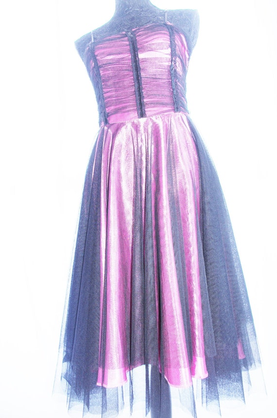 robe de fête / soirée style 80s