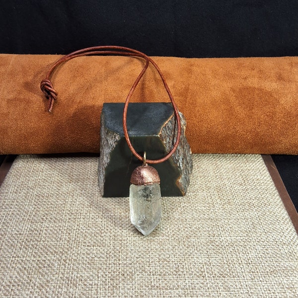 Copperforged, "Ice" Crystal Pendant