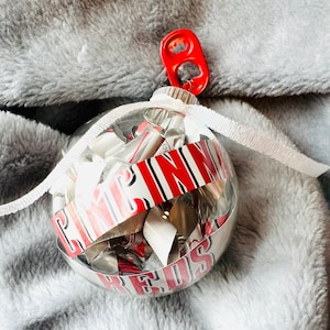Cincinnati Reds Budweiser Light Ornament