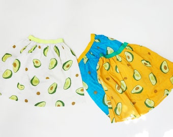 Avocado Skirt - White