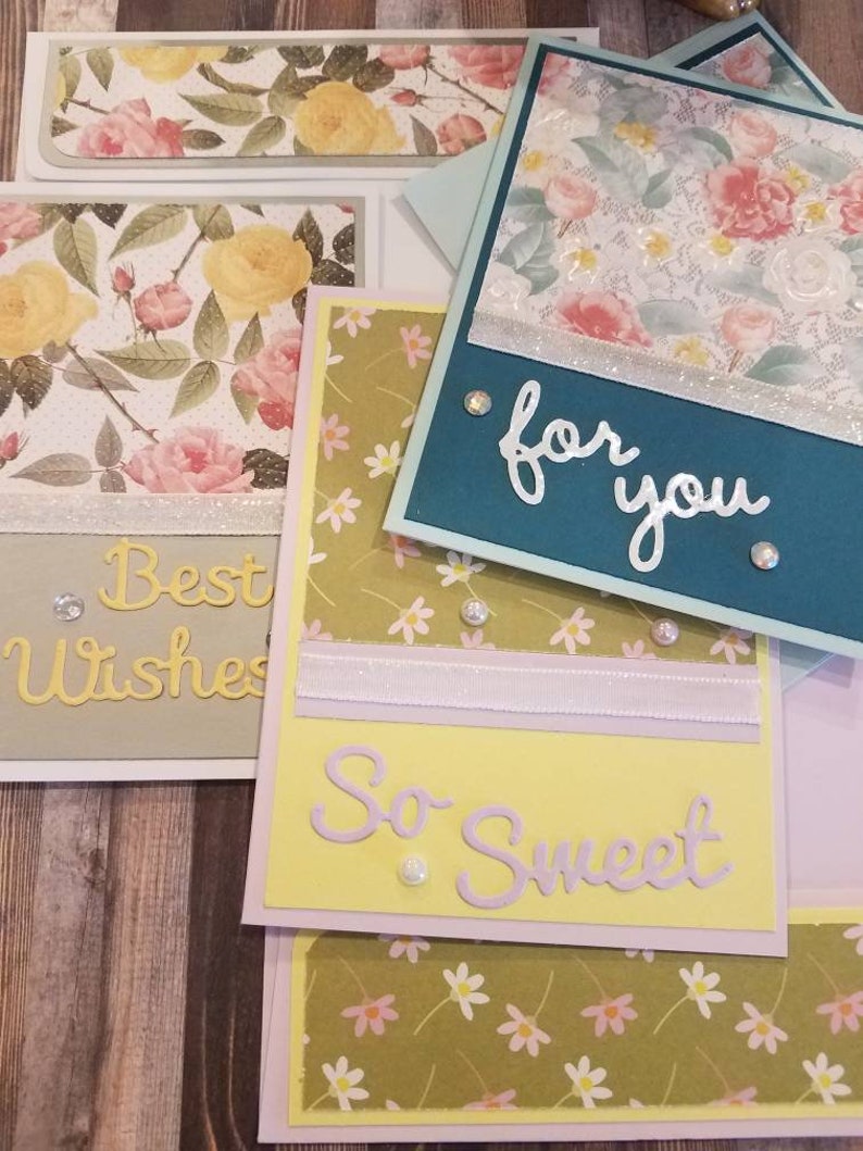 Handmade Greeting Cards All Occasion Cards 10 Cards With Matching 10 Envelopes Glitter Cards Cards Thank You Cards Happy Birthday Cards Jems Paper Greeting Cards Lifepharmafze Com