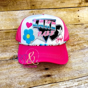Lake Trucker Hat- Lake Life Trucker Hat- Lake Babe Trucker Hat