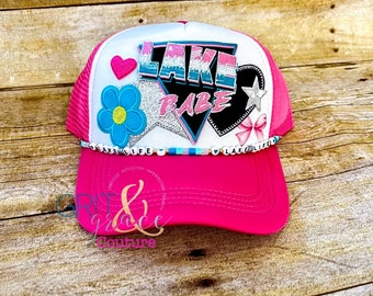 Lake Trucker Hat- Lake Life Trucker Hat- Lake Babe Trucker Hat