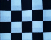 BLACK and WHITE checks fabric, 1 inch squares, versatile, checkerboard, great for masks