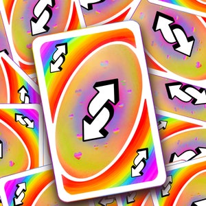 Bi Pride Uno Reverse Card Greeting Card for Sale by Goath