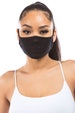 Double or Single  Layer Mesh Face Mask | Sheer Breathable | See-Through | Made in USA 