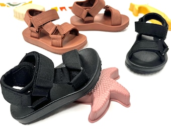 Cute Toddlers Adjustable Strap Sandals for Outdoor | Great for Spring + Summer days