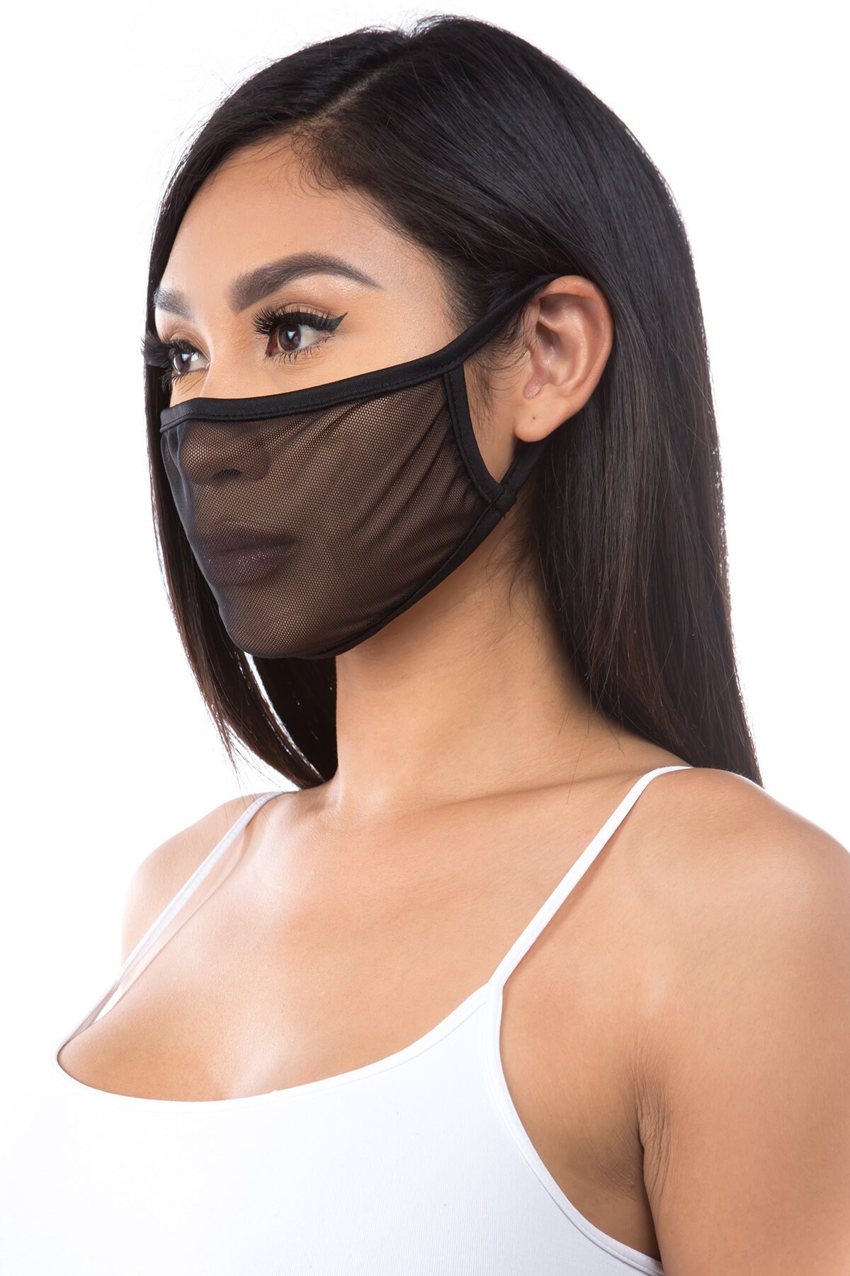 Single Layer Mesh Face Mask Sheer Breathable Made in USA Etsy