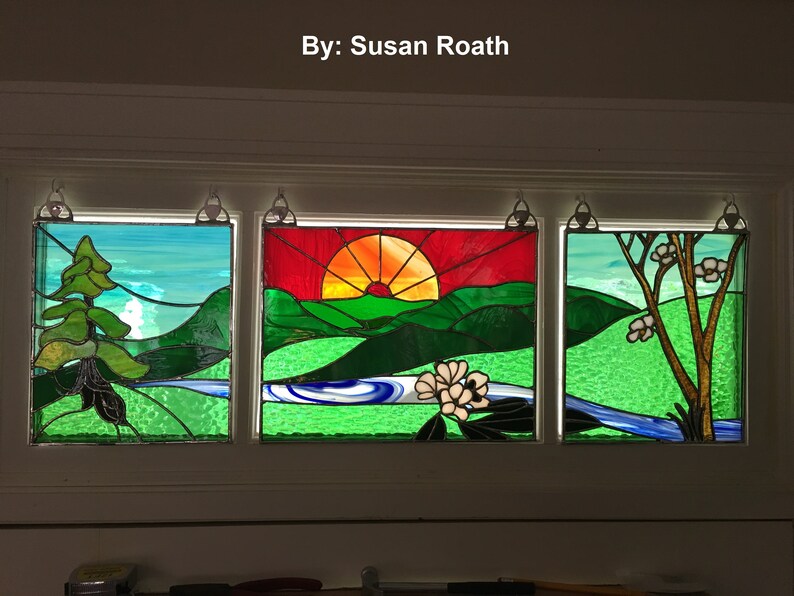 Trinity Stained Glass Hangers, 2 per Pack in Resealable Poly Bag Etsy