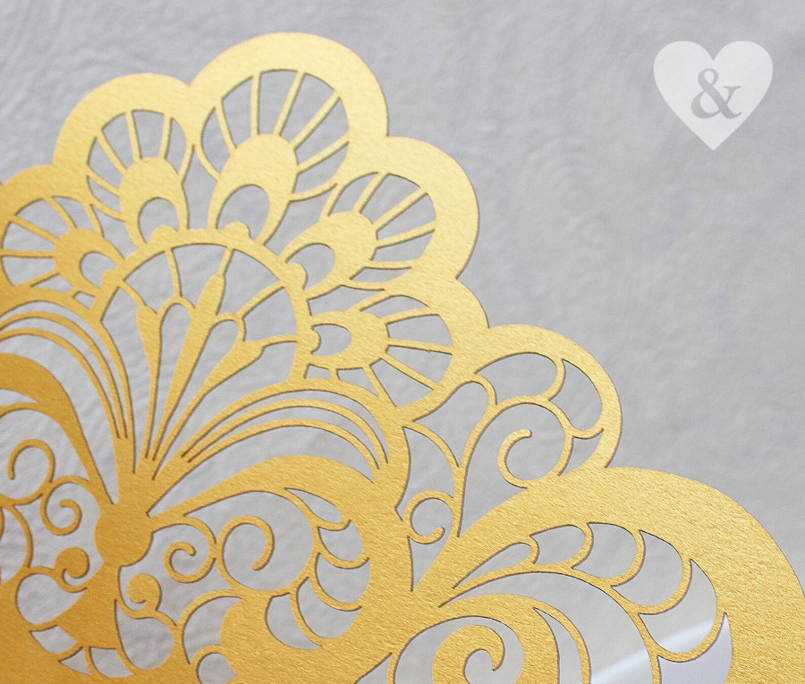 Shimmer Gold Glitter Laser Cut Invitation Pocket Fold Etsy