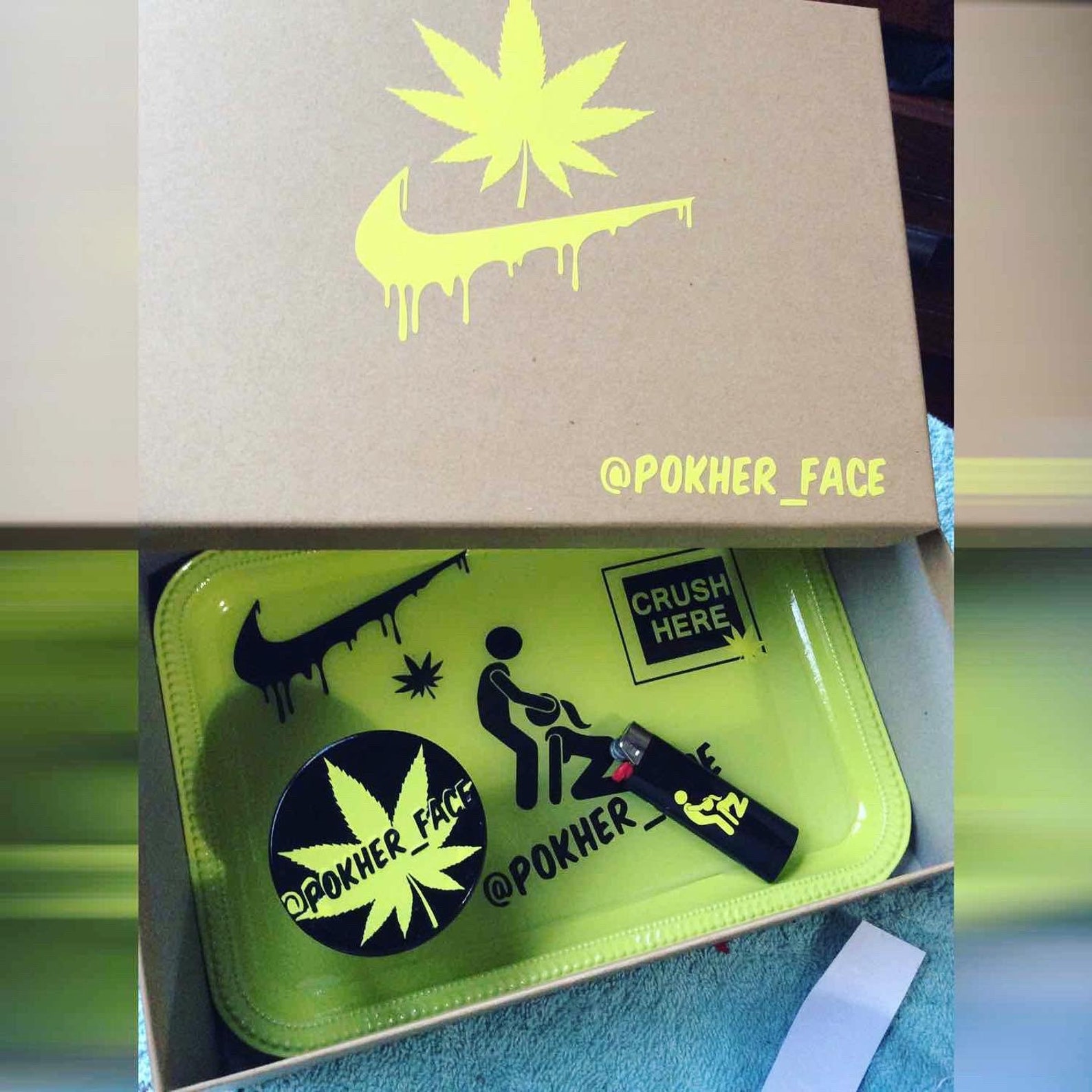 Personalize Custom Smoke Tray Set Etsy