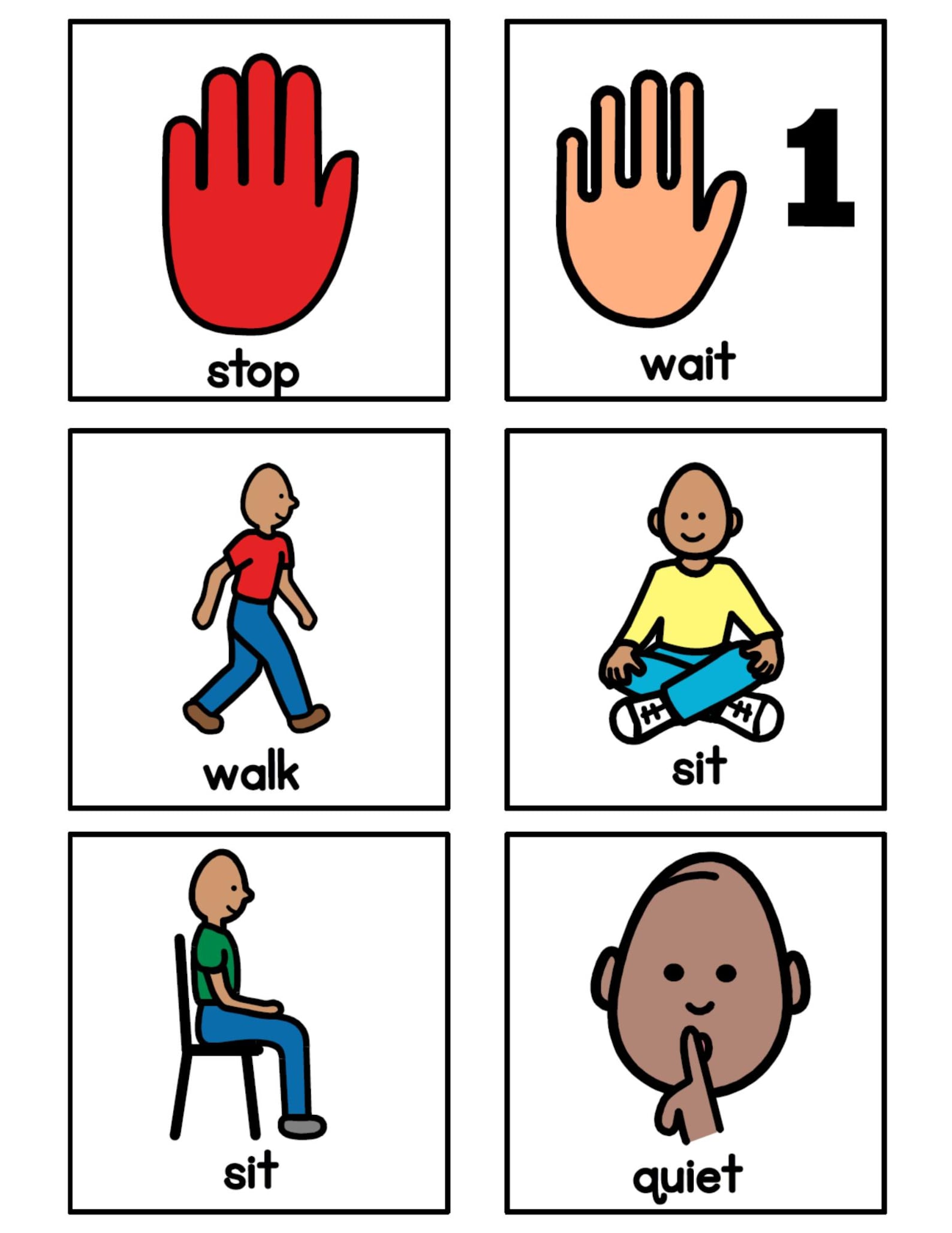 Classroom / Home Routine Visual Cue Cards: Special Education, Prek-3 ...