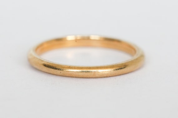 Vintage 14k Gold Band from JR Wood/ArtCarved - image 3