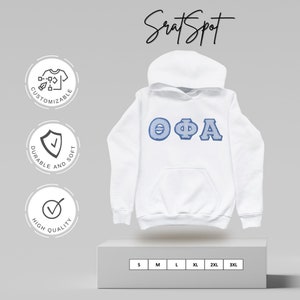 Custom greek letter hoodies sales
